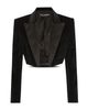 Dolce & Gabbana Dolce & Gabbana Spencer Velvet Cropped Tuxedo Jacket - 4
