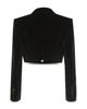 Dolce & Gabbana Dolce & Gabbana Spencer Velvet Cropped Tuxedo Jacket - 5