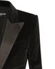 Dolce & Gabbana Dolce & Gabbana Spencer Velvet Cropped Tuxedo Jacket - 6