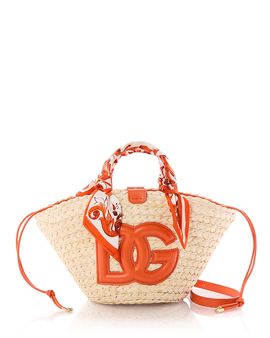 Dolce & Gabbana Dolce & Gabbana Straw Tote Bag