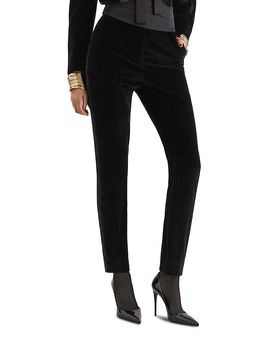 Dolce & Gabbana Dolce & Gabbana Velvet Tailored Tuxedo Pants