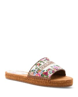 Dolce & Gabbana Dolce & Gabbana Women's Espadrille Slides