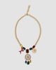 Dolce & Gabbana Women's Goldtone & Glass Crystal Charm Necklace - 5
