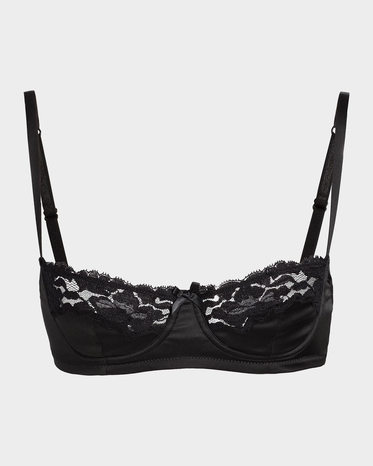 Dolce & Gabbana Lace Semi-Padded Balconette Bra