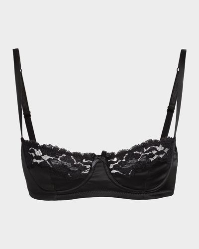 Dolce & Gabbana Lace Semi-Padded Balconette Bra