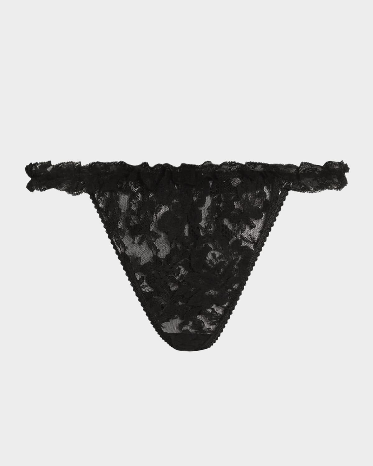 Dolce & Gabbana Ruffle-Trim Lace Briefs