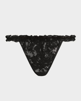 Dolce & Gabbana Ruffle-Trim Lace Briefs