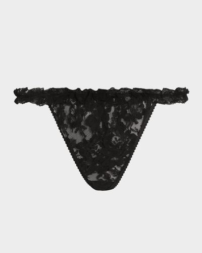 Dolce & Gabbana Ruffle-Trim Lace Briefs