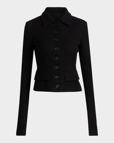 Dolce & Gabbana Tailored Boiled Wool Jacket