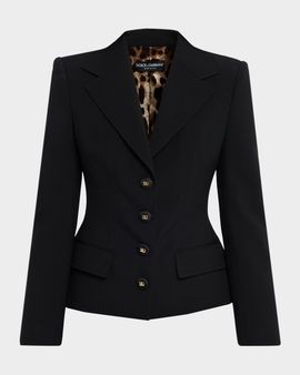 Dolce & Gabbana Technical Gabardine Dolce Jacket