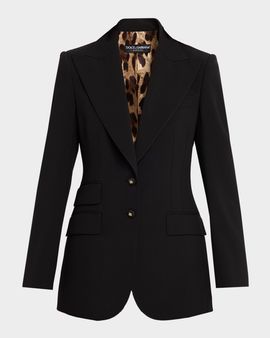 Dolce & Gabbana Turlington Woolen Single-Breasted Jacket