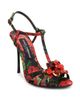 Dolce & Gabbana Women's 105MM Crystal-Embellished Rose Slingback Sandals - 2