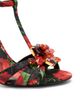 Dolce & Gabbana Women's 105MM Crystal-Embellished Rose Slingback Sandals - 5