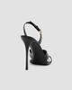 Dolce & Gabbana Women's 105MM Leather Slingback Sandals - 4