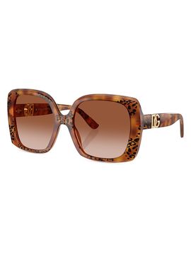 Dolce & Gabbana Women's 56MM Square Sunglasses