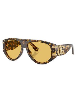 Dolce & Gabbana Women's 57MM Aviator Sunglasses