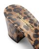 Dolce & Gabbana Women's 60MM Logo Leopard-Print Leather Sandals - 5
