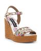 Dolce & Gabbana Women's 90MM Platform Wedge Espadrilles - 3
