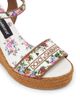 Dolce & Gabbana Women's 90MM Platform Wedge Espadrilles - 6