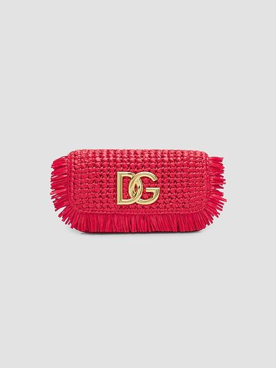 Dolce & Gabbana Women's Anticipo Carretto Raffia Shoulder Bag