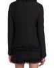 Dolce & Gabbana Women's Boucle Knit Fringe Trim Jacket - 5