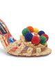 Dolce & Gabbana Women's Carretto 85MM Pom-Pom Stiletto Sandals - 5