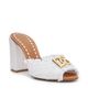 Dolce & Gabbana Women's Carretto 85MM Woven Fringed Logo Sandals - 2