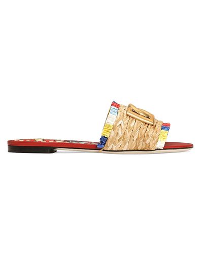 Dolce & Gabbana Women's Carretto Raffia Sandals