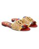 Dolce & Gabbana Women's Carretto Raffia Sandals - 2