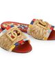 Dolce & Gabbana Women's Carretto Raffia Sandals - 4