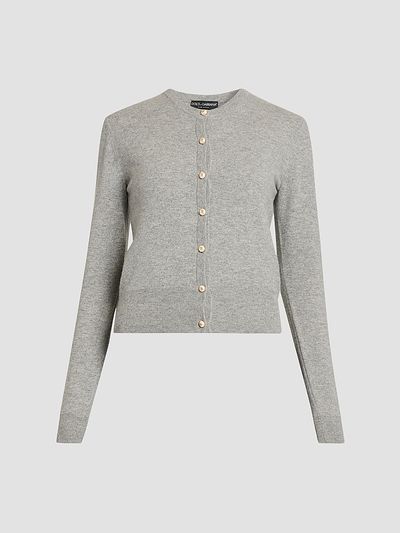 Dolce & Gabbana Women's Cashmere Crewneck Cardigan