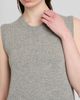 Dolce & Gabbana Women's Cashmere Knit Crewneck Tank Top - 5