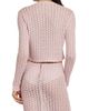 Dolce & Gabbana Women's Crochet Knit Crop Cardigan - 5