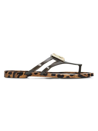 Dolce & Gabbana Women's DG Jelly Printed Sandals