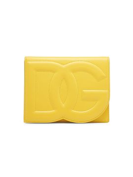 Dolce & Gabbana Women's DG Leather Flap Crossbody Bag