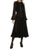 Dolce & Gabbana Women's DG Monogram Chiffon Midi-Dress - 3