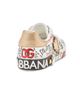 Dolce & Gabbana Women's Embellished Printed Leather Low-Top Sneakers - 2