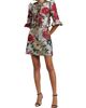 Dolce & Gabbana Women's Floral Brocade Miniskirt - 2