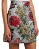Dolce & Gabbana Women's Floral Brocade Miniskirt - 6