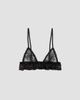 Dolce & Gabbana Women's Floral Lace Ruffle Soft Cup Bra - 2