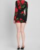 Dolce & Gabbana Women's Floral Stretch-Silk Crewneck Minidress - 3