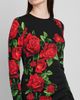 Dolce & Gabbana Women's Floral Stretch-Silk Crewneck Minidress - 5