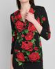 Dolce & Gabbana Women's Floral Stretch-Silk Single-Breasted Jacket - 5