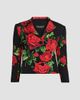 Dolce & Gabbana Women's Floral Stretch-Silk Single-Breasted Jacket - 6