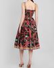 Dolce & Gabbana Women's Geometric Cotton Sweetheart Midi-Dress - 3