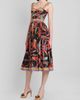 Dolce & Gabbana Women's Geometric Cotton Sweetheart Midi-Dress - 4