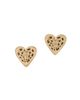 Dolce & Gabbana Women's Goldtone Monogram Heart Clip-On Stud Earrings - 3