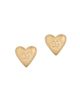 Dolce & Gabbana Women's Goldtone Monogram Heart Clip-On Stud Earrings - 4