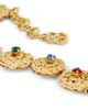 Dolce & Gabbana Women's Goldtone, Raffia & Glass Crystal Monogram Bracelet - 3