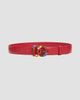 Dolce & Gabbana Women's Interlocking Logo Leather Belt - 2